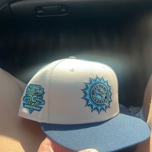 Florida Marlins 10 year anniversary patch size 7 3/4. Never worn.